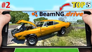 Top 5 Best Car Crash Games in Mobile under 100 mb | Games like Beamng Drive for Android screenshot 3