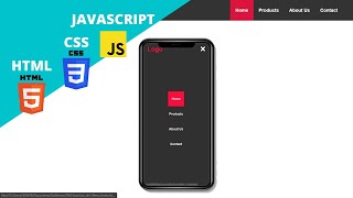 Como fazer MENU responsivo com HTML, CSS e JavaScript!