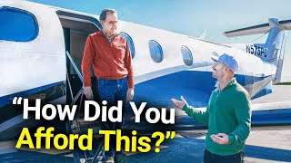 Asking Private Jet Billionaires How They Got Rich