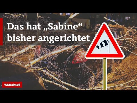 Sturmtief „Sabine“: Sturmböen bis 111 km/h und Stromausfälle | WDR extra