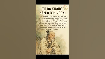 Tự do không nằm ở bên ngoài #nhansinhcamngo #baihoccuocsong #tuyetdinhcaotra #caotràmụcnhan #caotrà