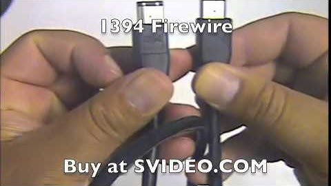 1394 Firewire Cables