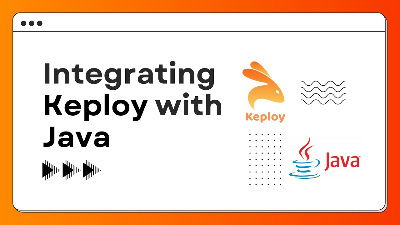 Integrating keploy with sample java application youtube