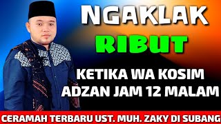 CERAMAH LUCU USTADZ MUHAMMAD ZAKY INDRAMAYU DI SUBANG