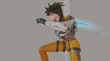 Overwatch- Tracer and Reaper animation tests