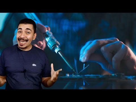 VOCÊ VAI SOLDAR COMO UM PROFISSIONAL! Terceira mão para soldar!
