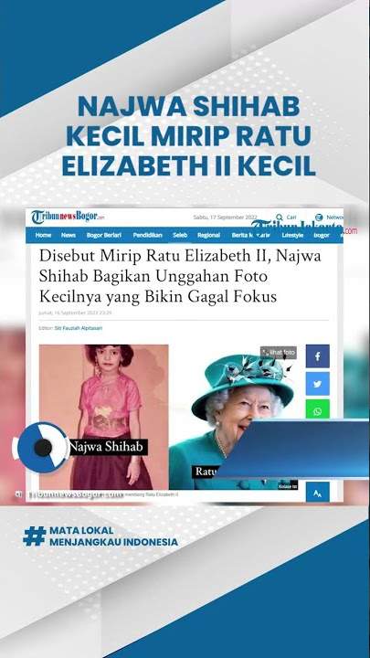 Download lagu Viral Foto Kecil Najwa Shihab Disebut Mirip Ratu Elizabeth II, Begini Momen Ulang Tahun Nana