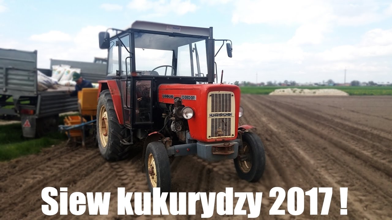 Siew Kukurydzy 2017 w Wielkopolsce ||Ursus||John Deere||Kleine||Unia||