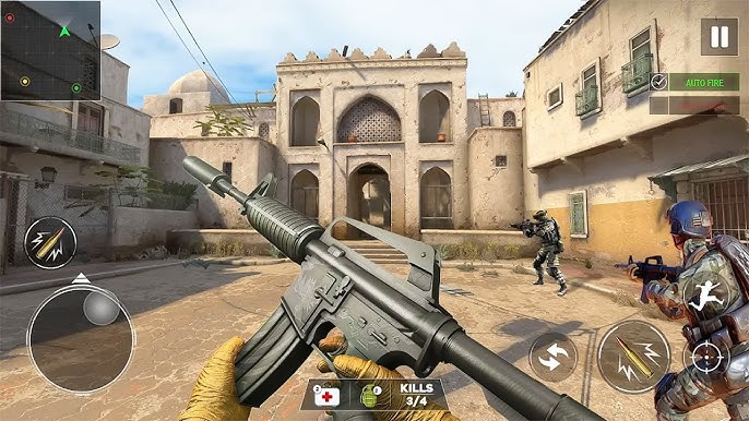 Real Open World FPS Shooting Games 2023: Us Online Commando Gun Strike  Shooter Pvp Adventure Free Game for Kids