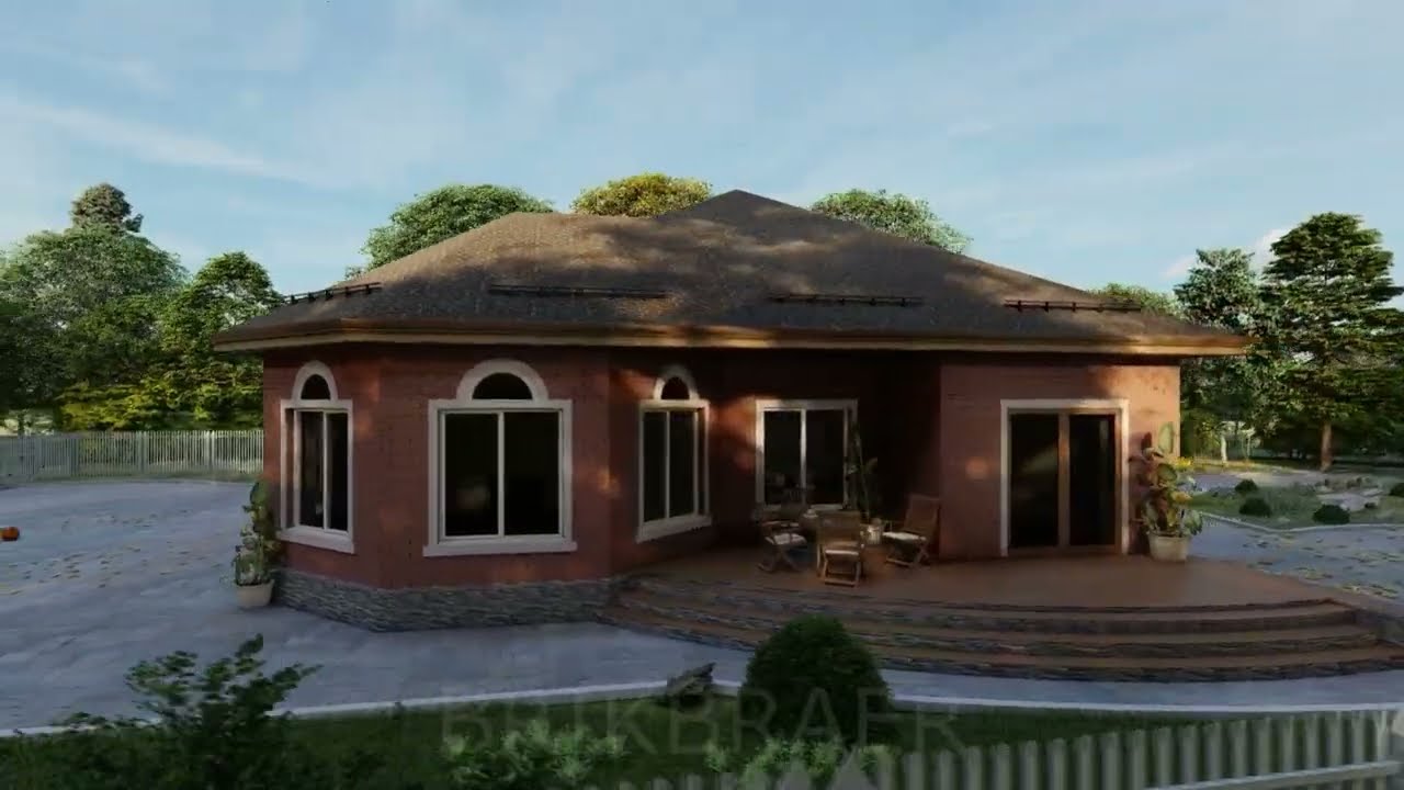 Одноэтажные дома в турции