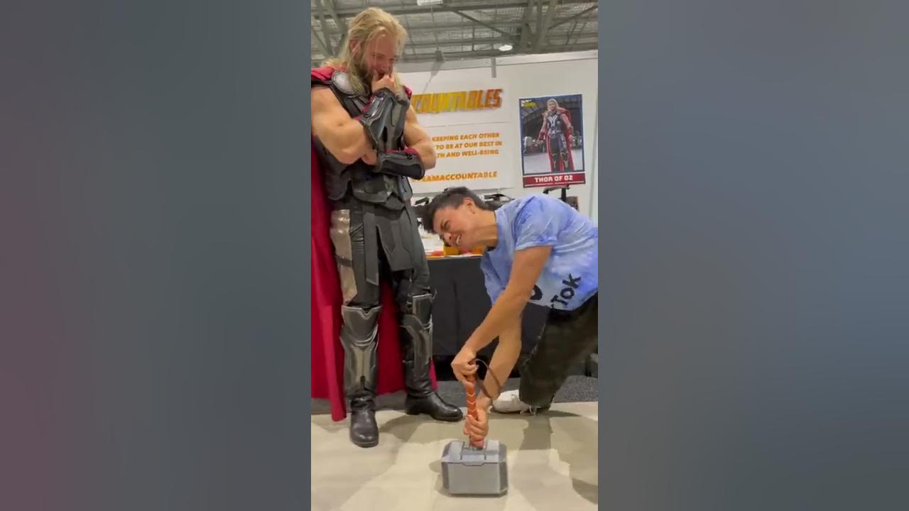 How Much Does Thor Hammer 🔨 Weigh shorts YouTube