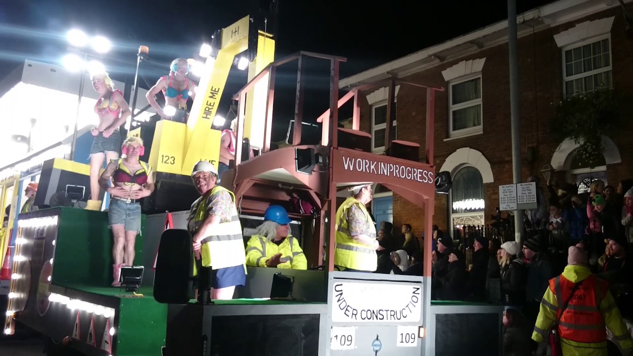 Bridgwater carnival float 2016 YouTube