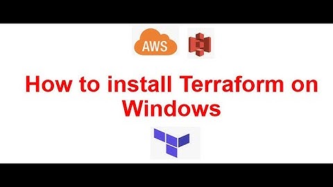 How to install Terraform on Windows #terraform #windows #aws #s3