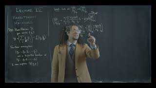 Classical Mechanics Fall 2024 Lecture 12: Hamiltonian Mechanics