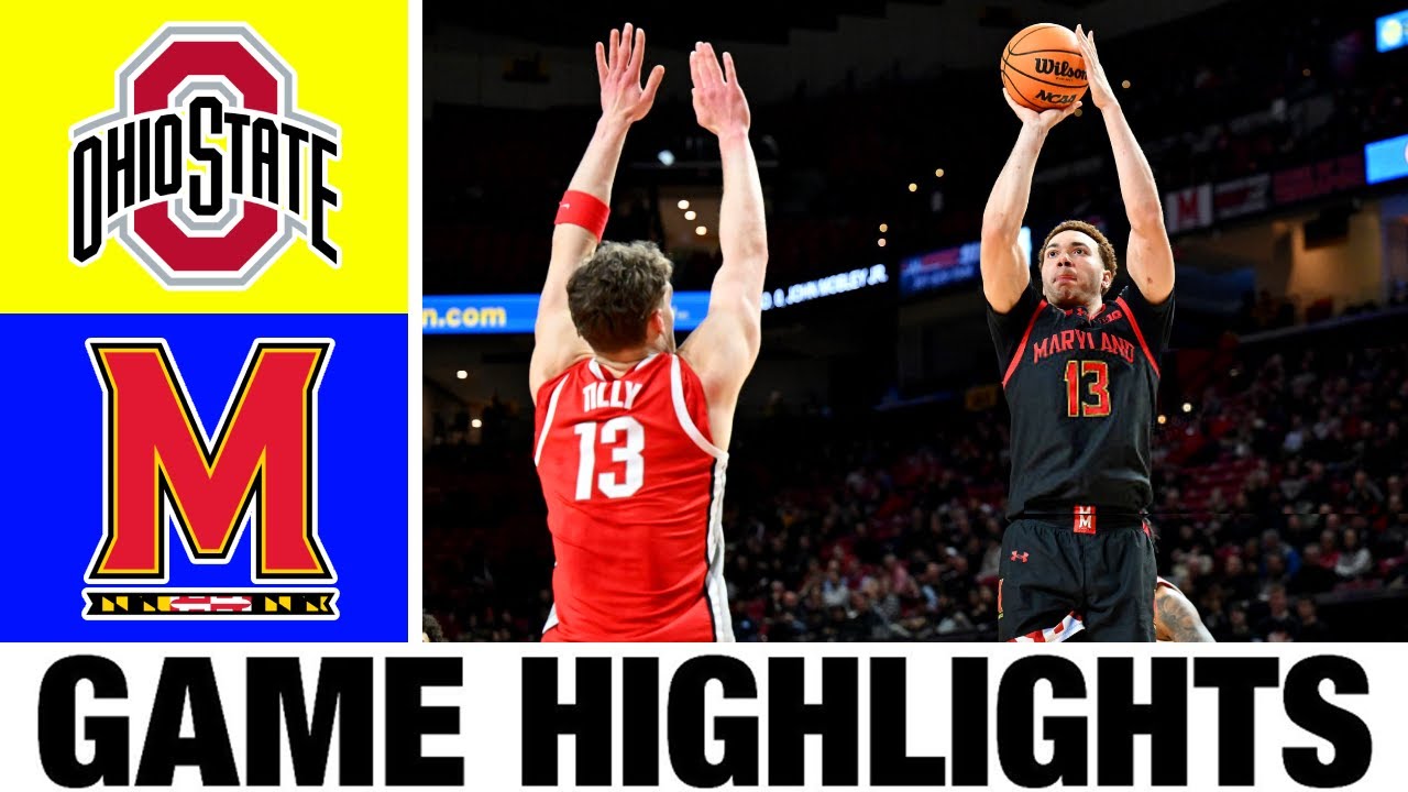 Ohio State vs Maryland Highlights | Men's Basketball | College Basketball 2026