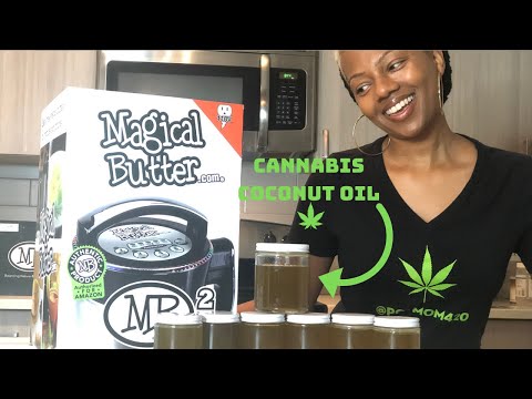 Come fare olio di cocco alla cannabis! Per edibili? Guida passo-passo | Con la Magic Butter Machine