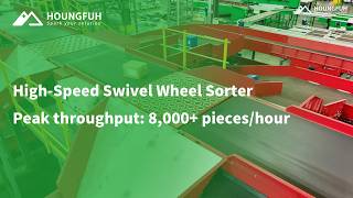High-Speed Swivel Wheel Sorter