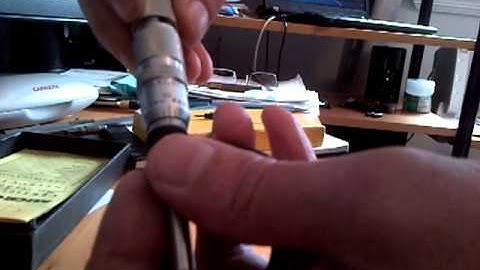 Right way to calibrate a Central micrometer.