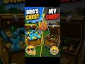 bro's chest vs My chest #minecraft #subscribe #shorts