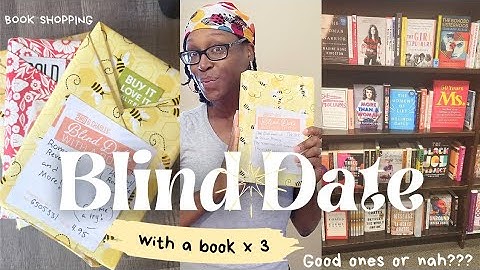 Unwrapping My First Blind Date with a Book x 3 📚✨️ book shopping