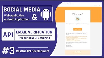 Preparing & Designing Email Verification UI | Social Media API Development In Hindi | #3