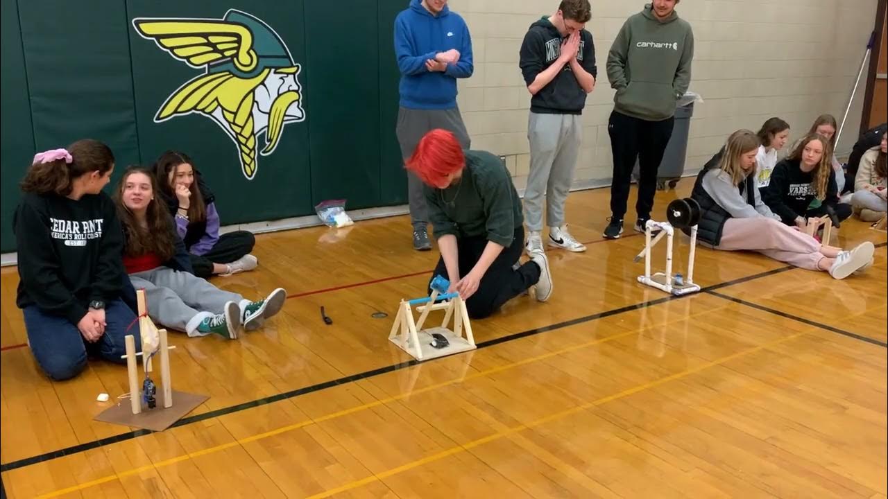 2023 GPN AP Physics Marshmallow Trebuchet YouTube