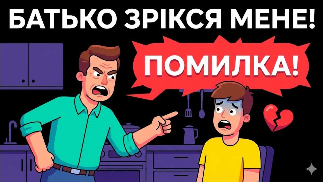Мене назвали помилкою і вигнали з дому, а через 3 роки вони втратили ВСЕ. Реддіт українською на ніч