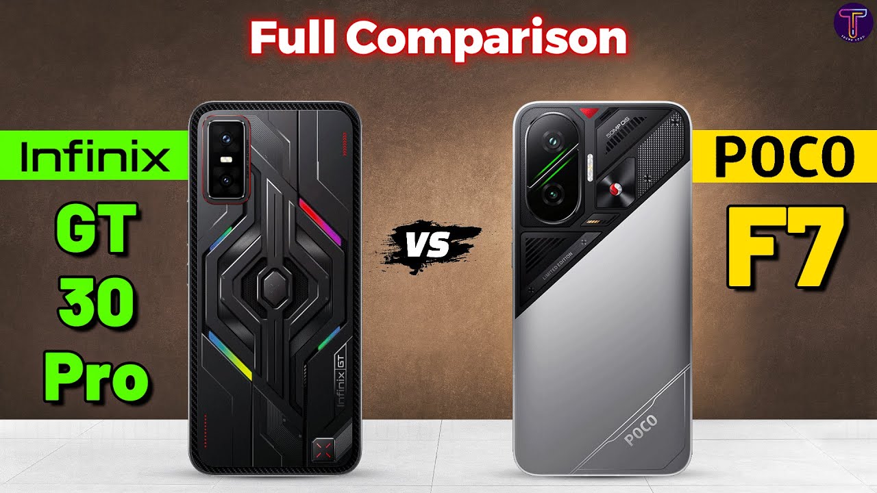 Infinix GT 30 Pro vs POCO F7 : Full Comparison🤔❓