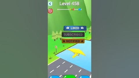 3D shape-shifting game level=458#shorts #video