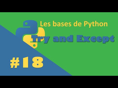 #18 Beginner Python Tutorial - Try and Except (Python Error Handling)