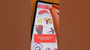 Procreate Series | Tip Two…Gradient Maps! #procreatetips #arttips #digitalarttips