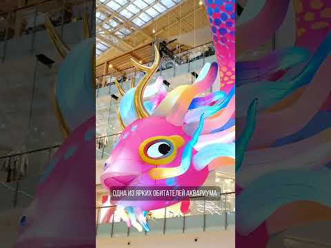 Огромный дракон в ТЦ Авиапарк #shortvideo #shorts #авиапарк #аквариум #пончики #аннабрук