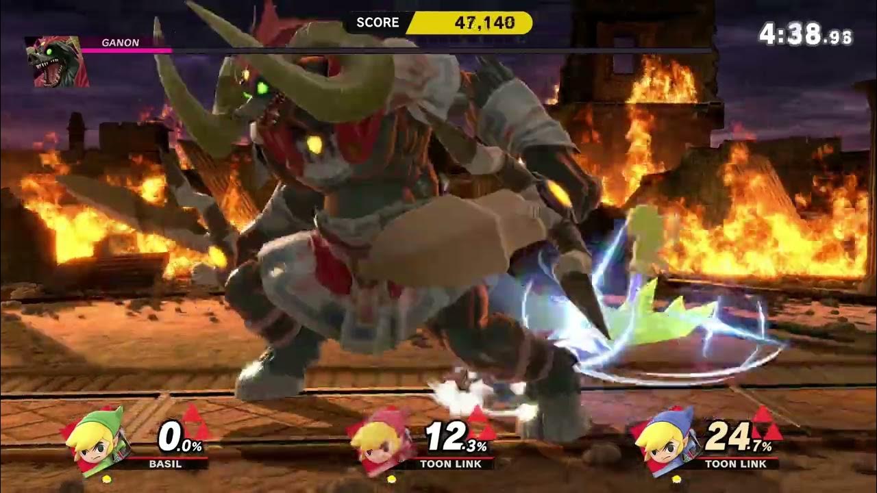 Super Smash Bros Ultimate (NS) Classic Mode Boss Ganon (Toon Link
