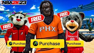 NBA 2K23 MASCOT GLITCH FREE MASCOT GLITCH 2K23 MASCOT GLITCH FREE FILES ANY LEVEL  SEASON 7