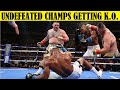 Top 10 Undefeated Champion Boxers Getting Destroyed