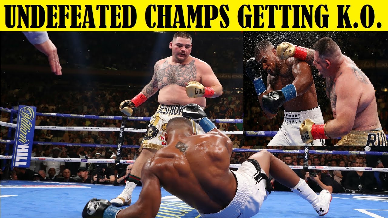 Top 10 Undefeated Champion Boxers Getting Destroyed YouTube
