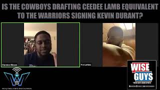 Tre Larkins reacts to Michael Irvin comparing Cee Dee Lamb to Kevin Durant