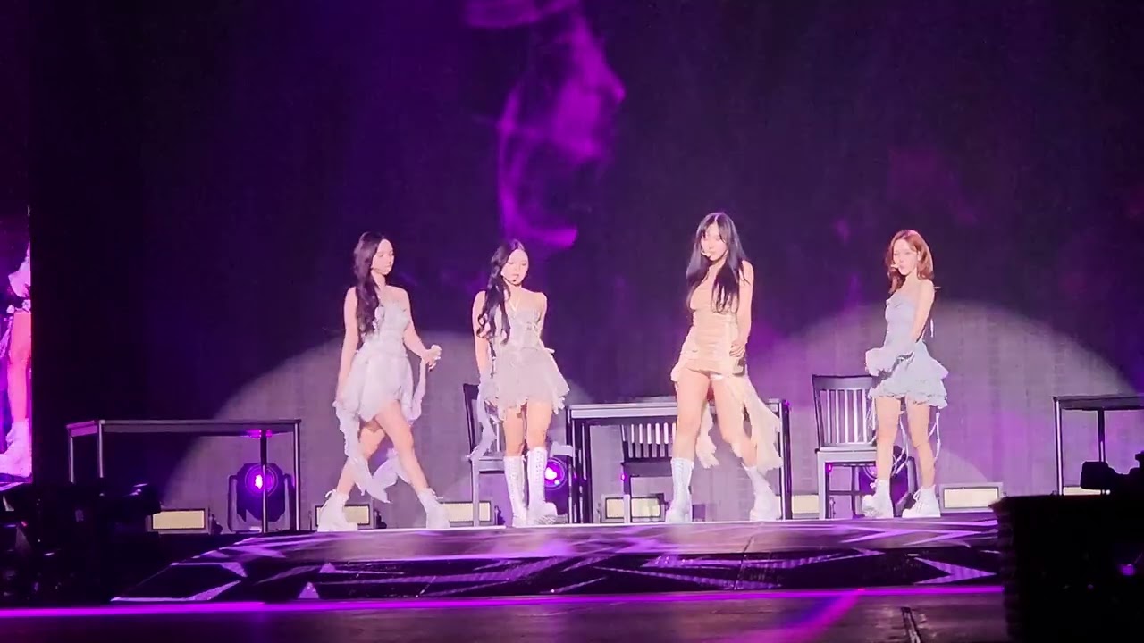 4K60 AESPA Lucid Dream Performance Front Row FANCAM LIVE TOUR 2023 SYNK HYPER LINE in LA - 230813