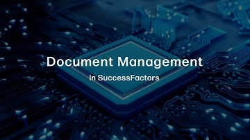 Document Management in SuccessFactors
