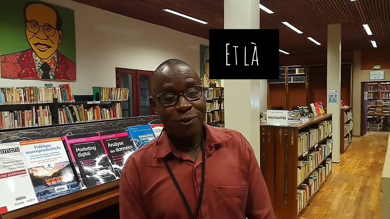 Institut français du Togo - visite de la médiathèque