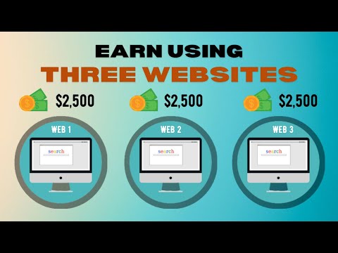 Earn By Using a Website = $2,500 | 3 Websites = $7,500 (Make Money Online)