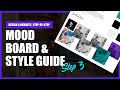 HOW TO CREATE A WEB DESIGN MOOD BOARD | Style Guide in Adobe XD (Part 3)