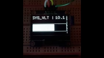 STM32F1 X U8G2 - voltmeter