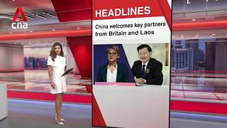 China welcomes British foreign secretary and Lao president | East Asia Tonight (Jun 2)