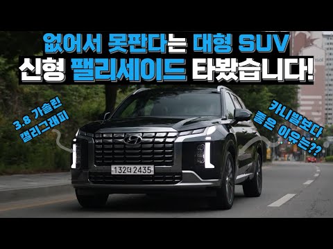 없어서 못파는 대형 SUV 현대차 신형 팰리세이드 3 8 캘리그래피 타봤습니다 현대자동차 팰리세이드 시승기 Hyundai Palisade 