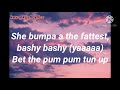 Verse simmonds ft jada kingdom  bedroom bully lyrics
