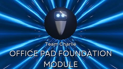 Office Pad Foundation Launch video