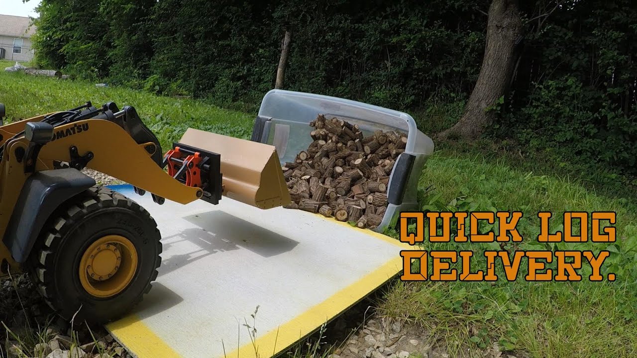 Quick Log Racpg A quick log delivery. RC fun. - YouTube