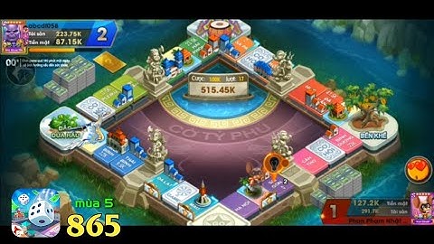 Cờ Tỷ Phú 1 ZingPlay | Mùa 5 - Tập 865: Kế hoạch của Vua Chuột đã bị Linh Miu, Anh Khoai Tím bắt bài
