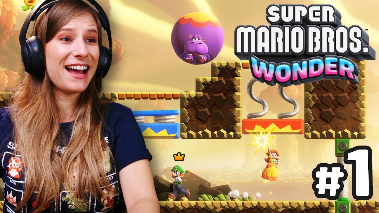 SUPER MARIO BROS Wonder em COQUINHOS